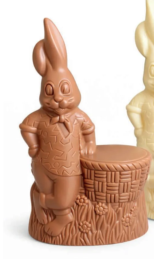 [LINP036] DELICE ZIJKORFHAAS 23CM DONKERE MELK - 180GR - 4 ST   