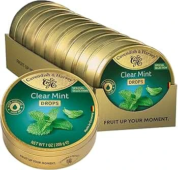CAVENDISH & HARVEY CLEAR MINT 9 X 200 GR 