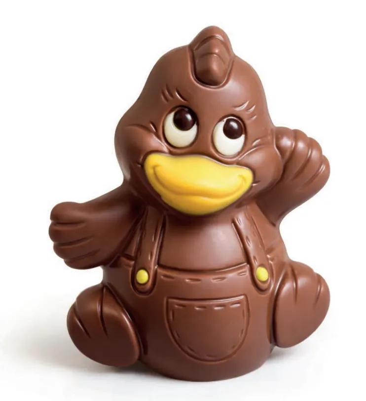 [LINP102] DELICE BABY EENDJE 12 CM MELK DECO 90 GR X 8 ST   