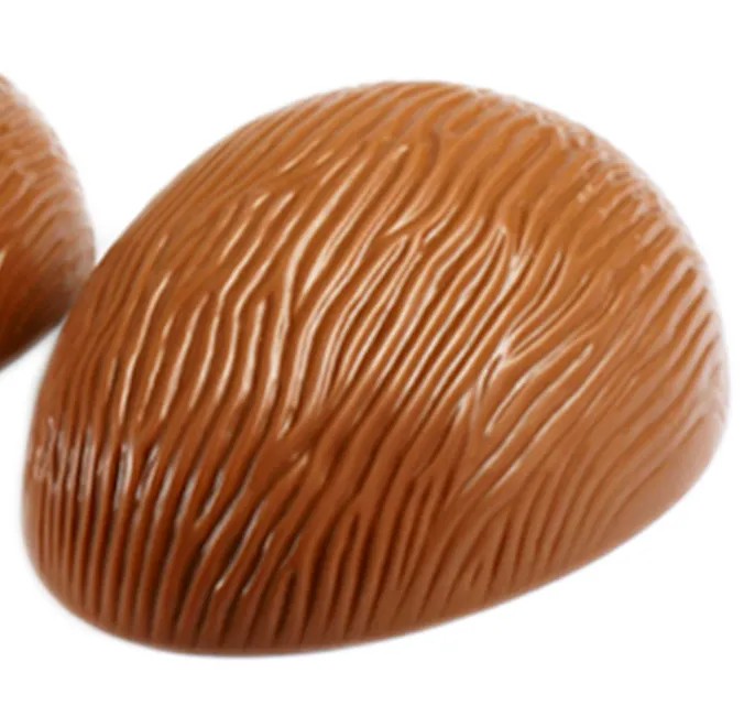 [LINP207] DELICE SCHELP BOOMSCHORS 13,5 CM DONKERE MELK - 55 GR X 24 ST  