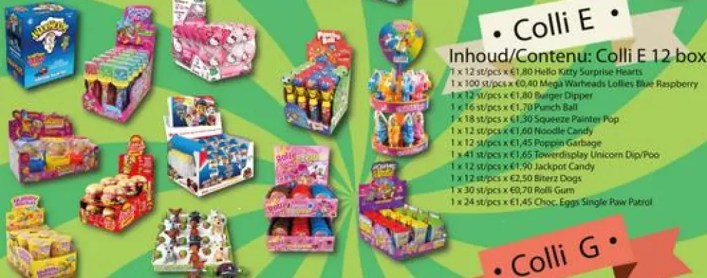 CARTON E - COLLI KINDERARTIKELEN 12 BOX ASS (FOLD 01 '26) - 20ptn