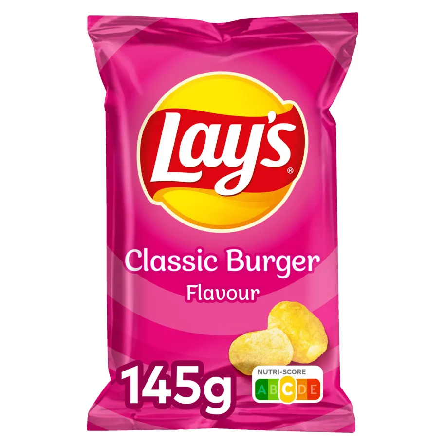 LAYS CLASSIC BURGER 20X145GR