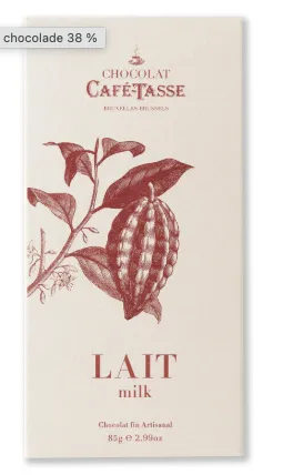 CAFE-TASSE TABLETTE LAIT 12X85GR