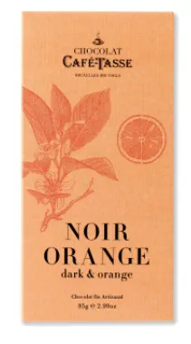 CAFE-TASSE TABLET NOIR ORANGE 12X85GR
