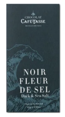 [CT/5274D] CAFE-TASSE TABLET NOIR FLEUR DE SEL 12X85GR