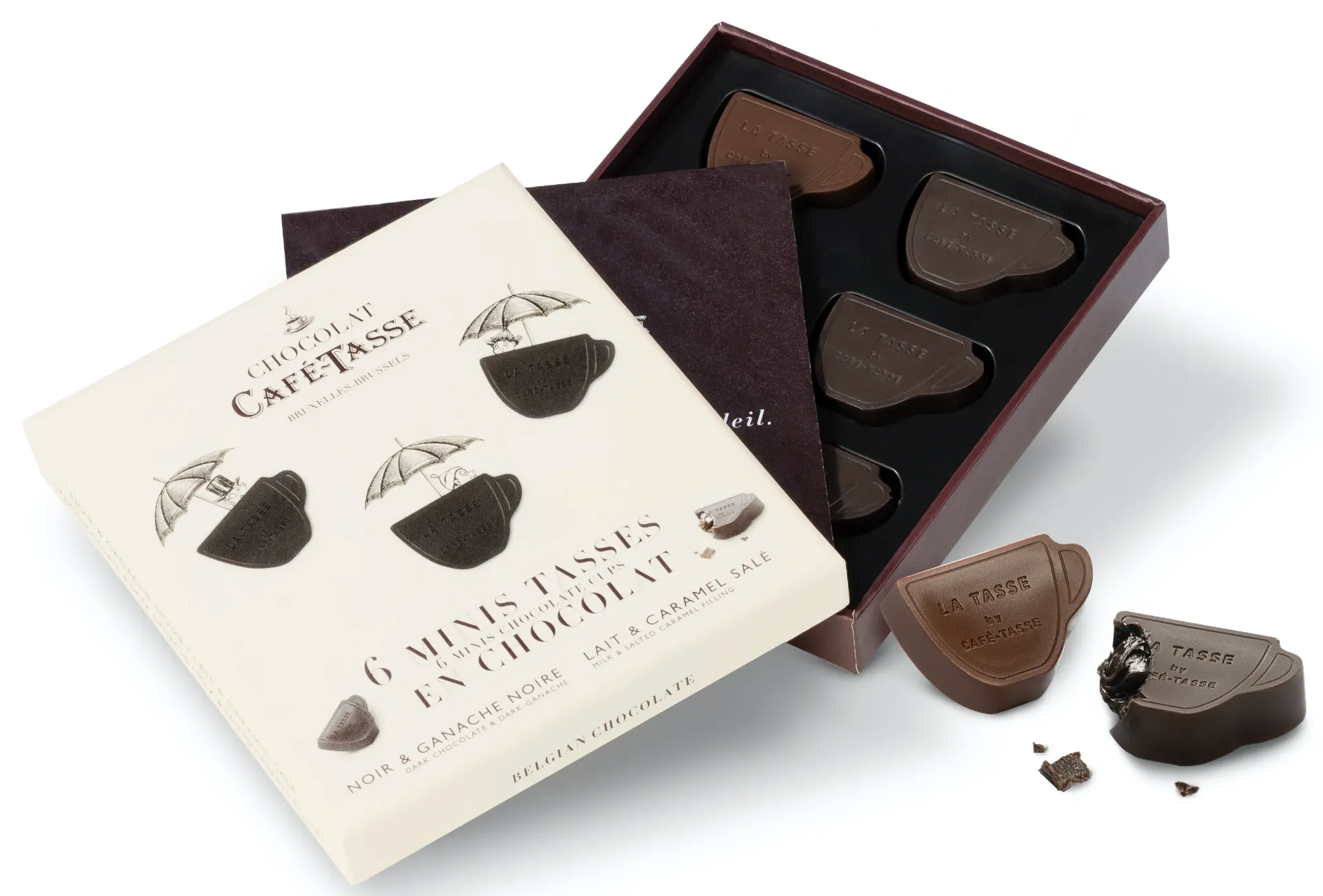 [CT/8148] CAFE-TASSE DOOSJE 6 MINI TASSES MIX 12X66GR