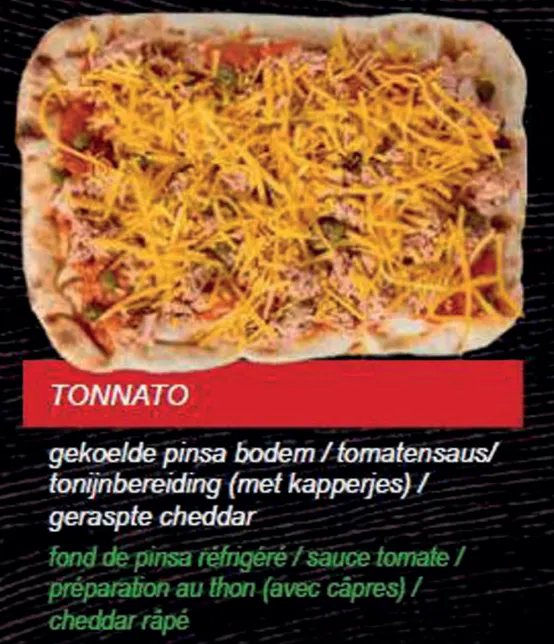 [COB/200003] COBACOM BELEGDE PINSA TONATTO 12X275GR <*_*>