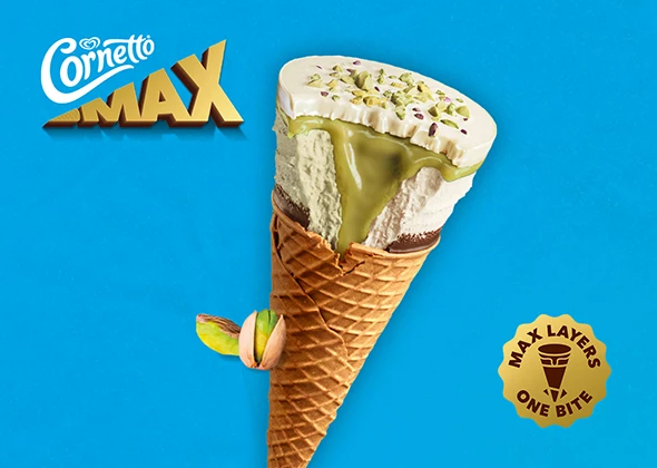[8721274809930] OLA CORNETTO PISTACHIO 24X115ML <*_*>