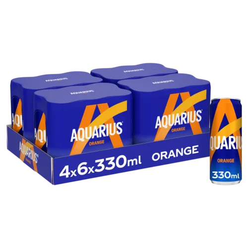 [645129] AQUARIUS BLIK ORANGE 4X6X33CL