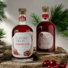 [495.012] FRANKLIN & SONS - FLAVOUR TAILOR CRANBERRY & PINE 50 CL
