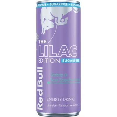 [JET/11032012] RED BULL LILAC EDITION 24 X 25 CL