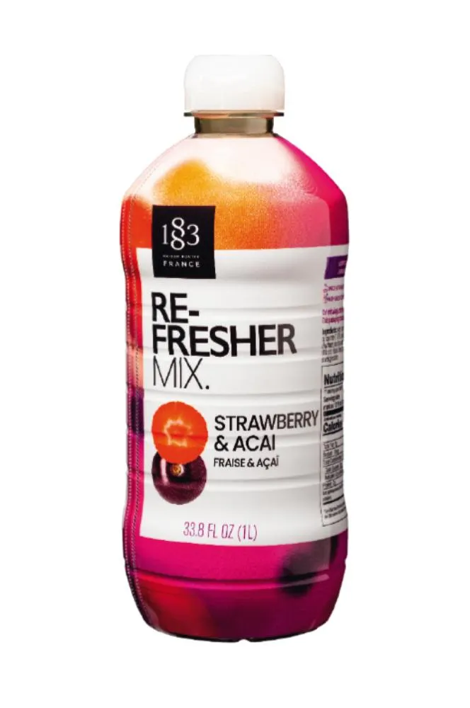 ROUTIN 1883 REFRESHER STRAWBERRY ACAI 6X1L