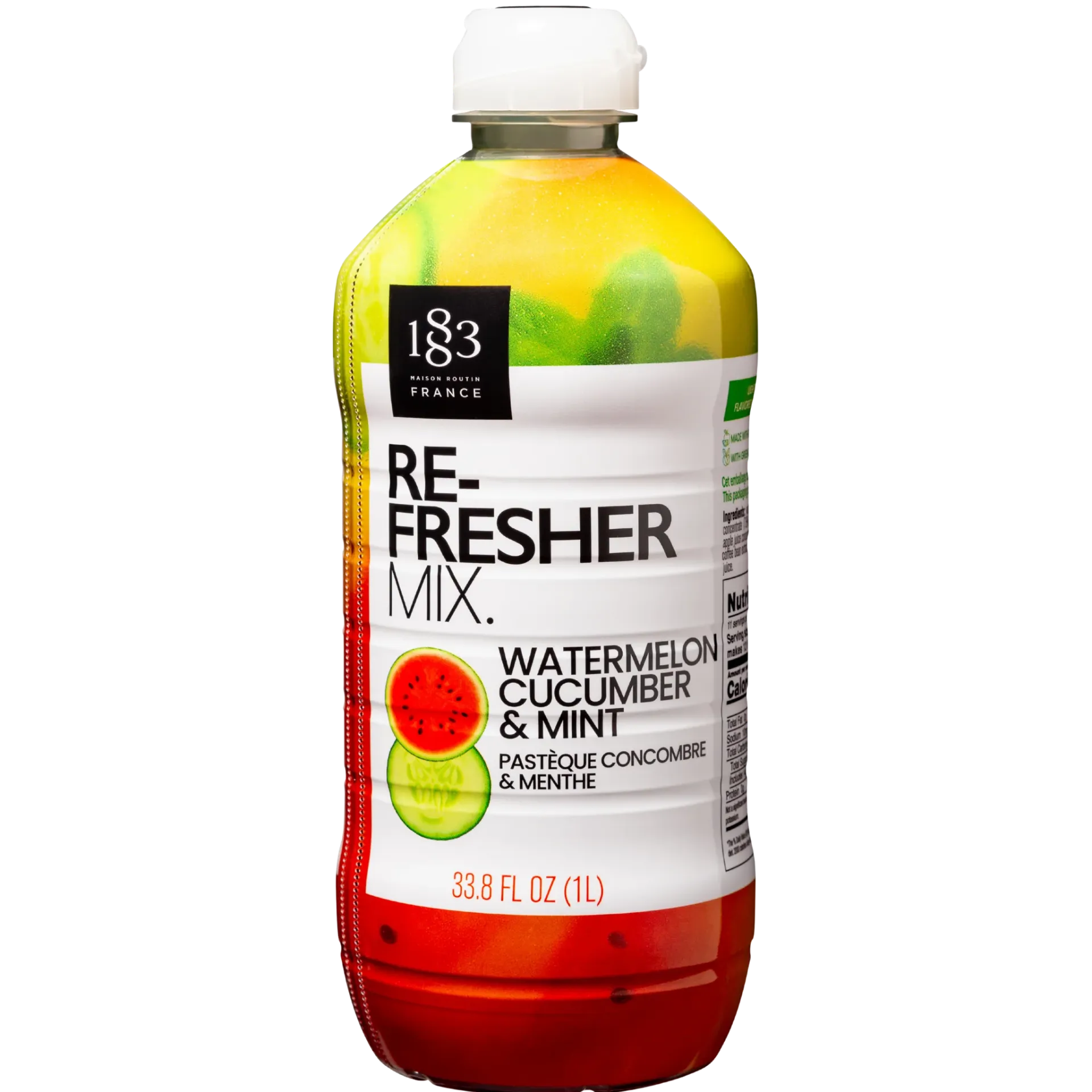 [JSOL/6968] ROUTIN 1883 REFRESHER WATERMELON CUCUMBER MINT 6X1L