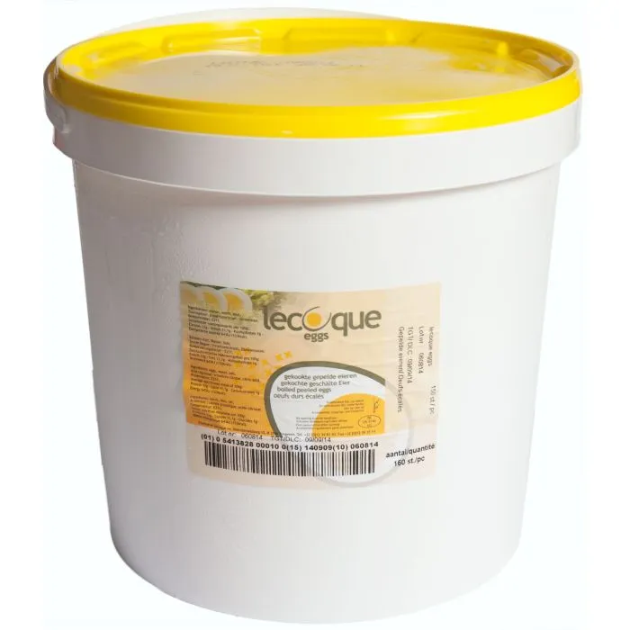 [SCH/538025] LECOQUE EIEREN GEKOOKT & GEPELD 150 X 50GR <**>