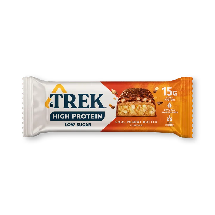 [42529] LOTUS TREK HIGH PROTEIN PEANUT 55GR 12 X 1ST