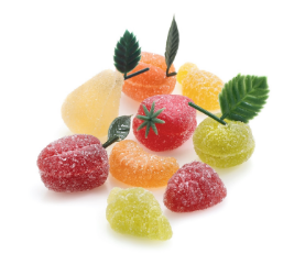 [10907] CONFISERIE 2000 PATE DE FRUITS EXCELLENT 2 KG