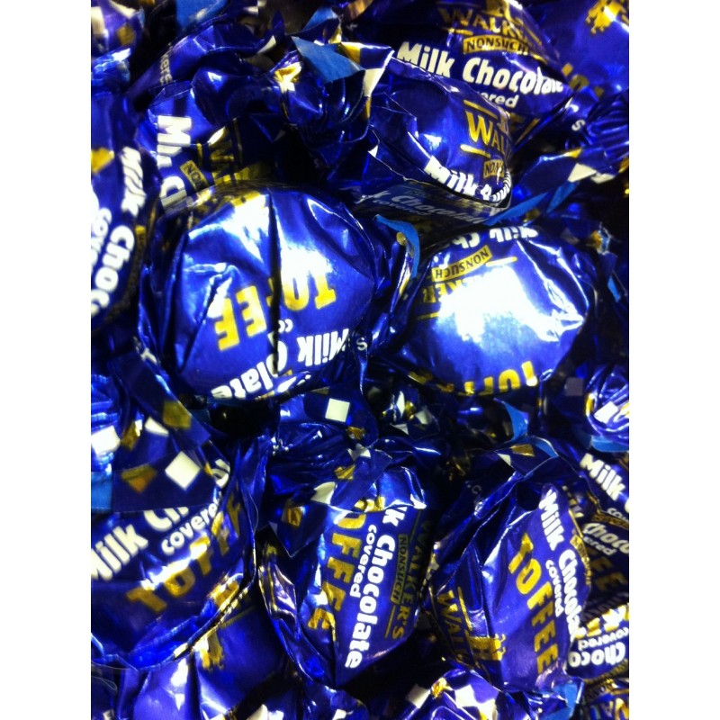 [10981] WALKERS MELK CHOC COVERED TOFFEES 2,5 KG