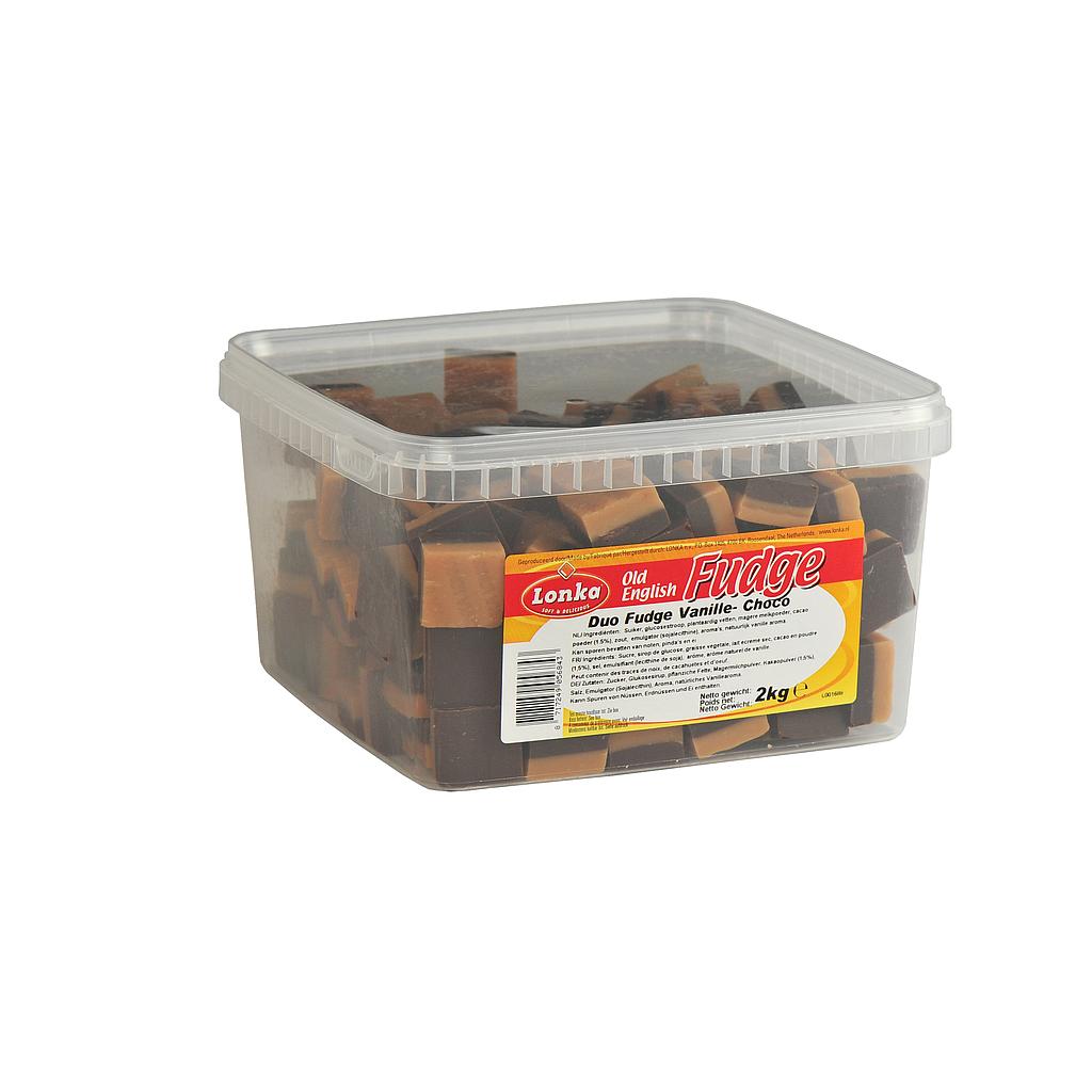 LONKA OLD ENGL.FUDGE DUO VAN-CHOC 2 KG(8)