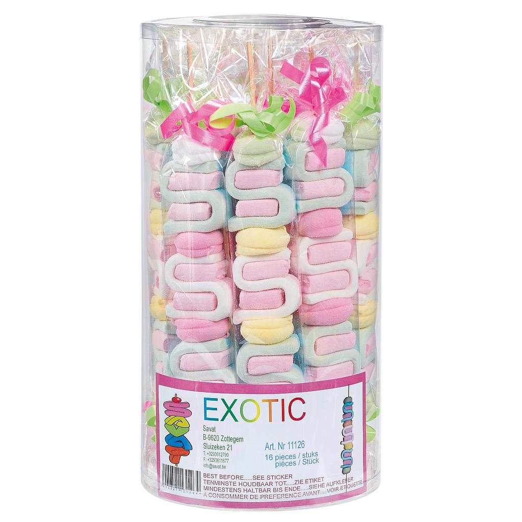 SAVAT EXOTIC BROCHETTE (37CM) 16 X 90 GR