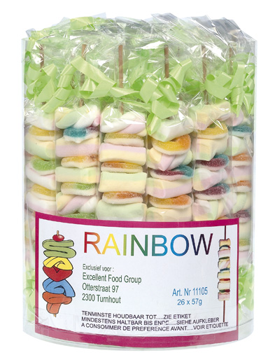 SAVAT RAINBOW KEBAB BROCHETTE TUBO 26 X 53 GR