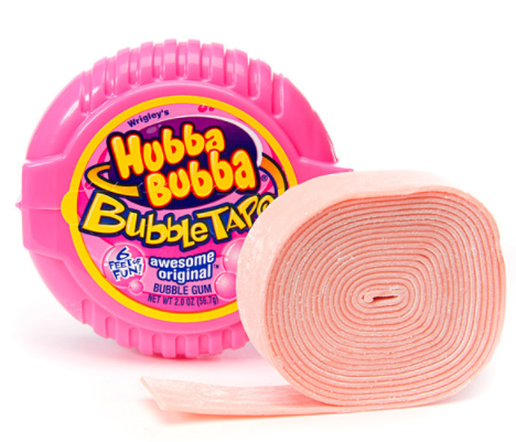 HUBBA BUBBA BUBBLE BAND FANCY FRUIT 12ST (ROZE)