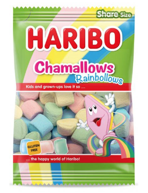 HARIBO CHAMALLOWS RAINBOW 175GRX12