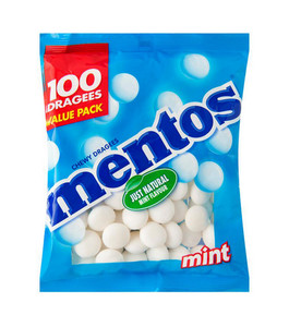 MENTOS MUNT ZAKJE 295 GR (20)