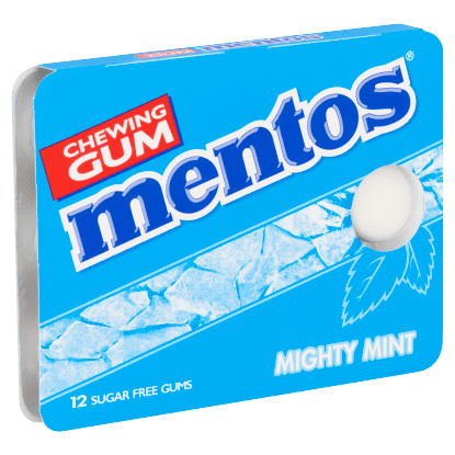 MENTOS GUM BREEZE MIGHTY MINT - 12 ST