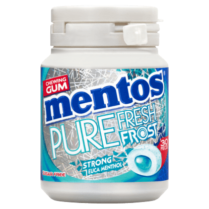 MENTOS GUM BOTTLE P/F FROST STRONG EUCA MENTHOL 6ST