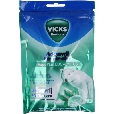 VICKS ZAKJES ADEMVRIJ SF 20X72GR