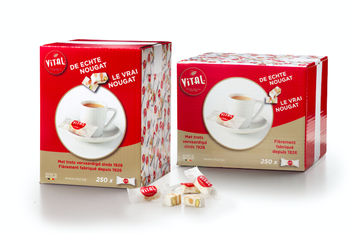 [VIT/14249] VITAL NOUGAT HORECA MIX 2 KG ( 250 STUKS )