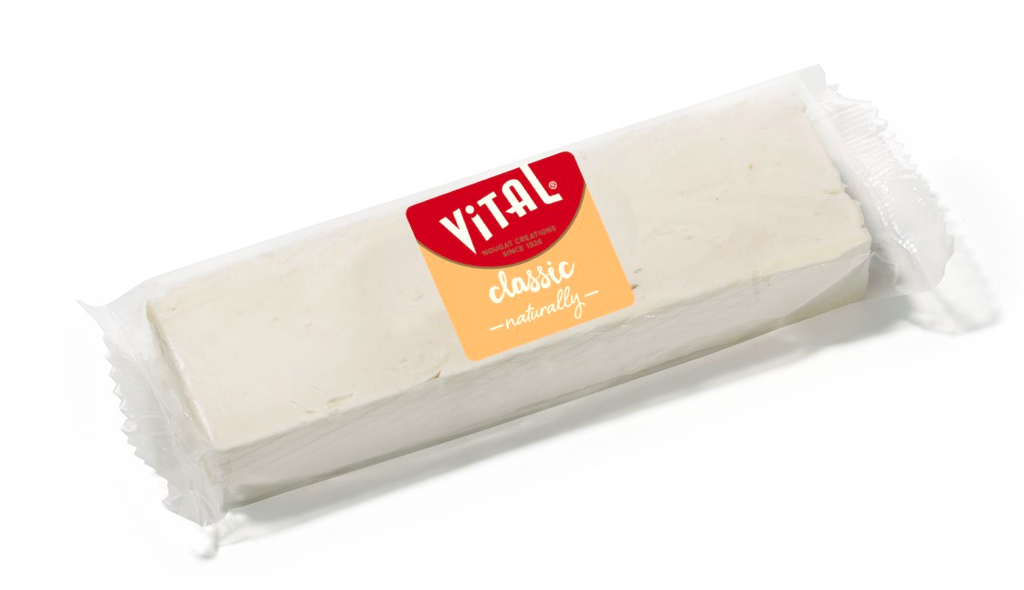 [VIT/14250] VITAL NOUGAT REEP (ZONDER NOTEN) 32X150GR