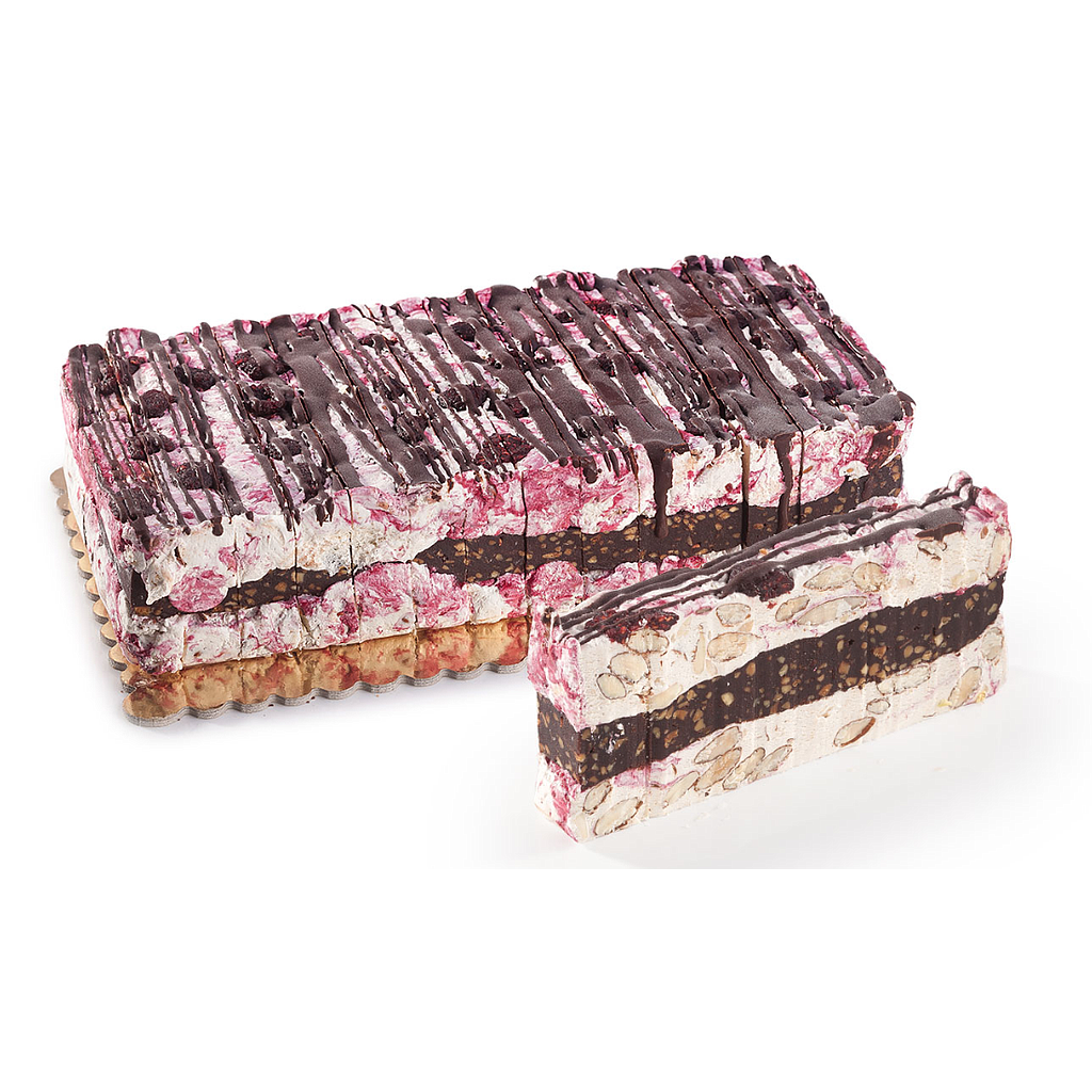 [VVSSLCUN] RIVOLTINI NOUGATCAKE LAMPONE E CIOCCOLATO (FRAMBOOS & CHOCOLADE) 2,2 KG