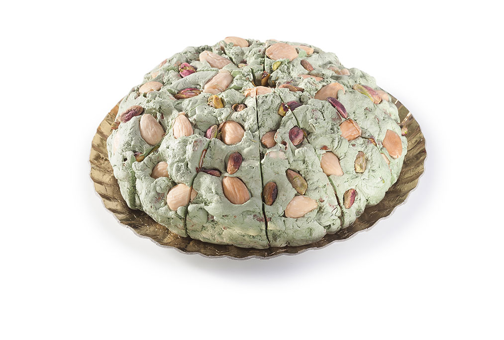RIVOLTINI NOUGATTAART KLEIN PISTACCHIO 1 KG