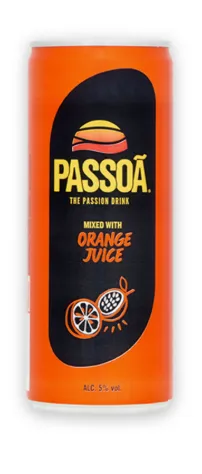 PASSOA ORANGE JUICE BLIK 12X25CL