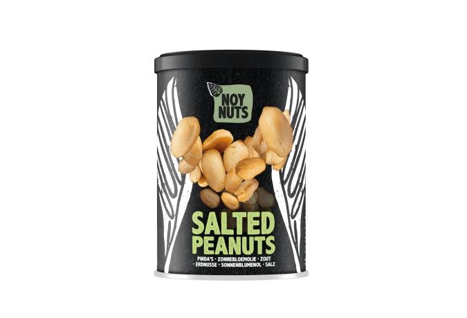 NOY NUTS SALTED PEANUTS BLIK 6 X 150 GR