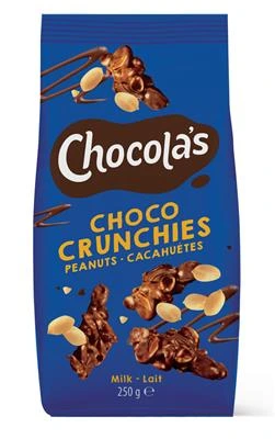 CHOCOLA'S CHOCO CRUNCHIES 12 X 250 GR