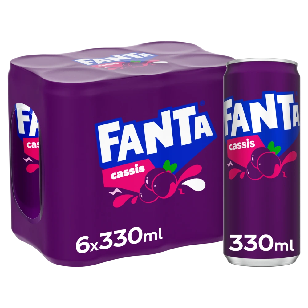 [643500] FANTA BLIK CASSIS 24X33CL