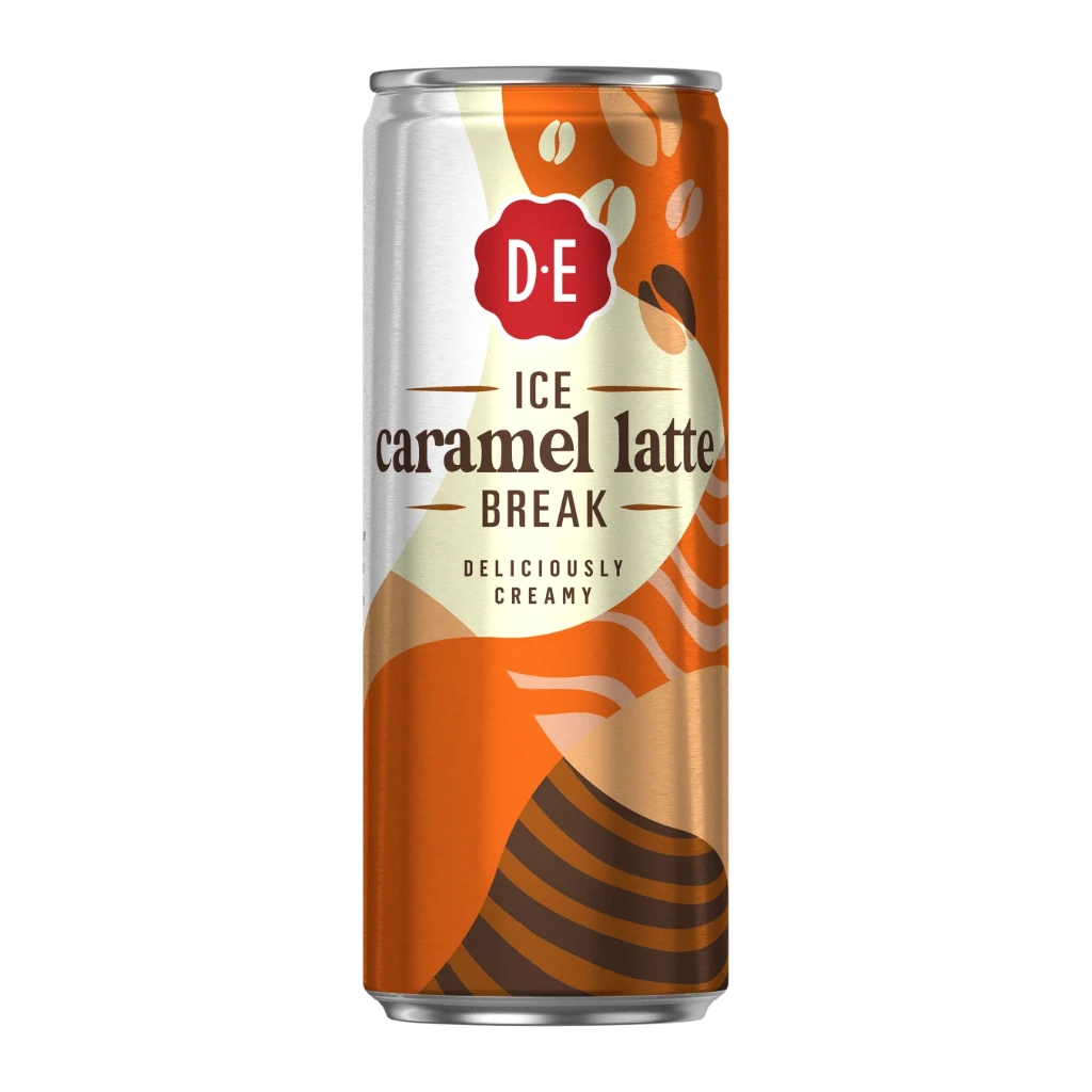 DOUWE EGBERTS ICE CARAMEL LATTE 250MLX12