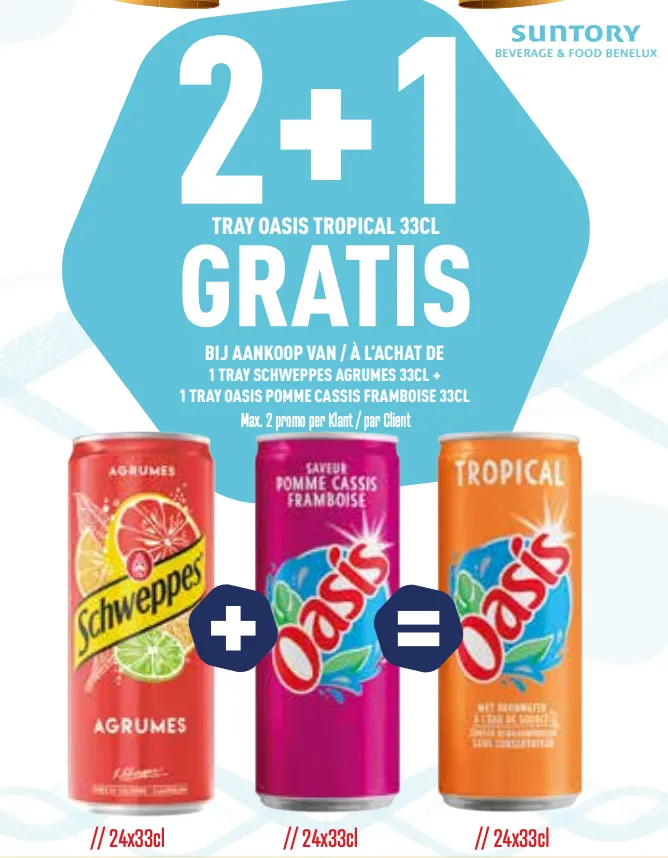 [391/010748] COLLI OASIS - SCHWEPPES BLIK (FOLD 4 '26)