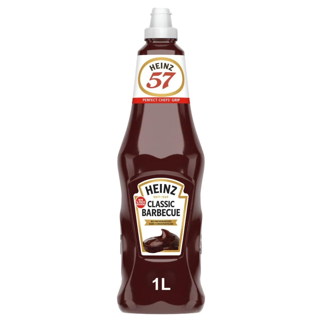 HEINZ CHEF'S BOTTLE CLASSIC BARBECUE 1 L (6)