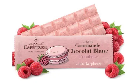 [CT/5233D] CAFE-TASSE LA PETITE GOURMANDE BLANC FRAMBOISE 24X25GR 