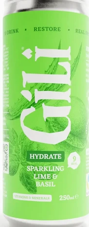 [GILI/003] GILI HYDRATE BLIK (LIMOEN/BASILICUM) 12 X 250 ML