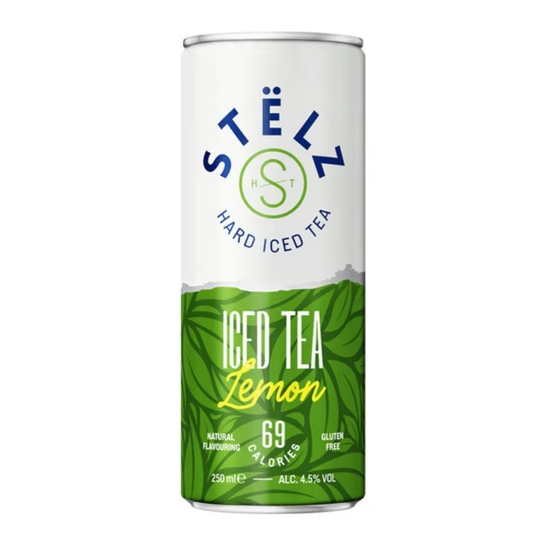 STELZ HIT LEMON CAN 12X25CL