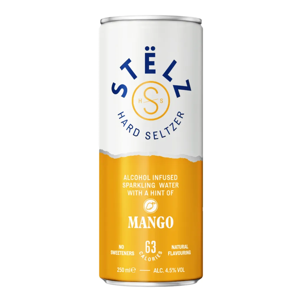 STELZ HIT MANGO CAN 12X25CL