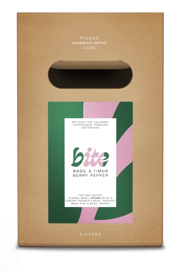 [105/010822] BITE BASIL & TIMUR BERRY 5L