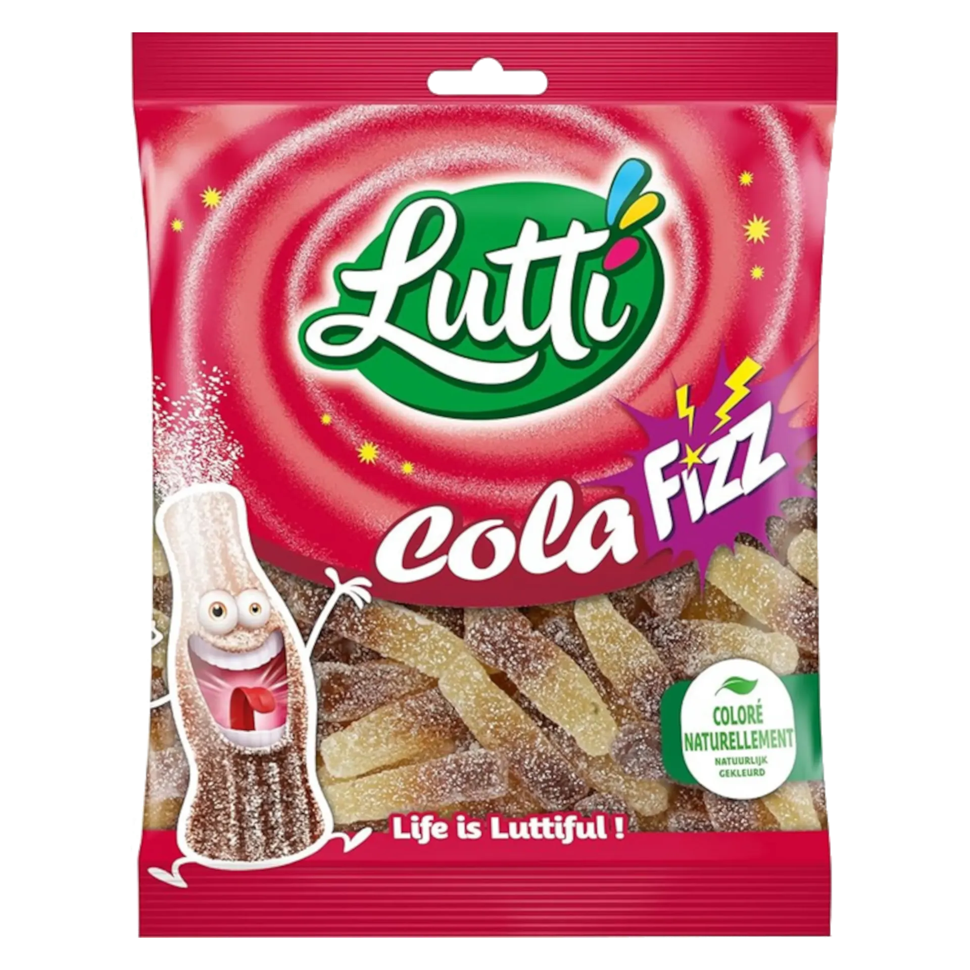 [22804] LUTTI MINI COLA FIZZ 100 X 35 GR