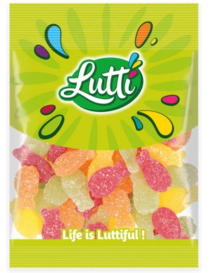 [22810] LUTTI MINI TROPICAL FISH 100 X 35 GR
