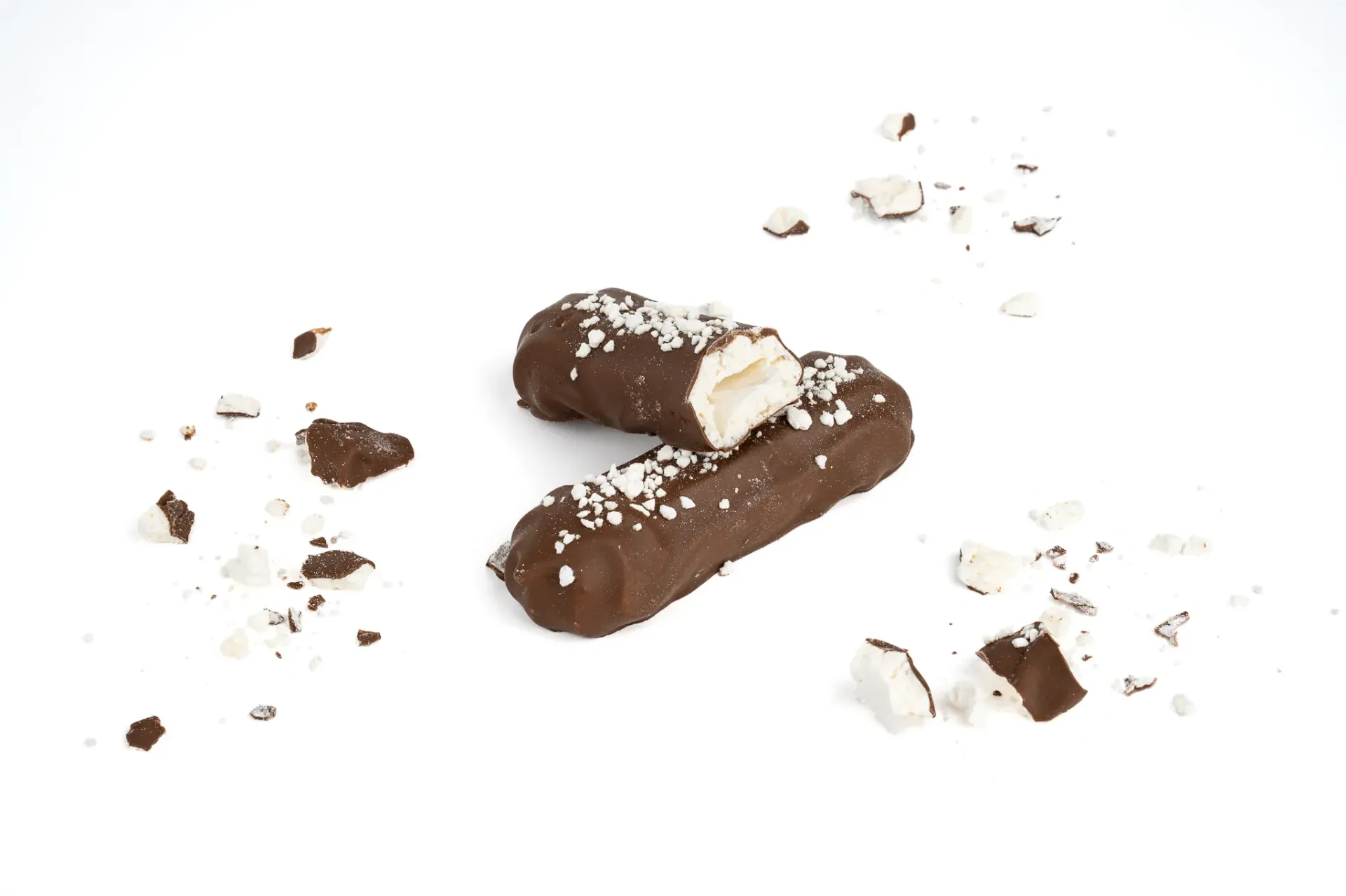 [MER6.001] MERINGUE BAR NATUUR MELKCHOCOLADE 48 ST