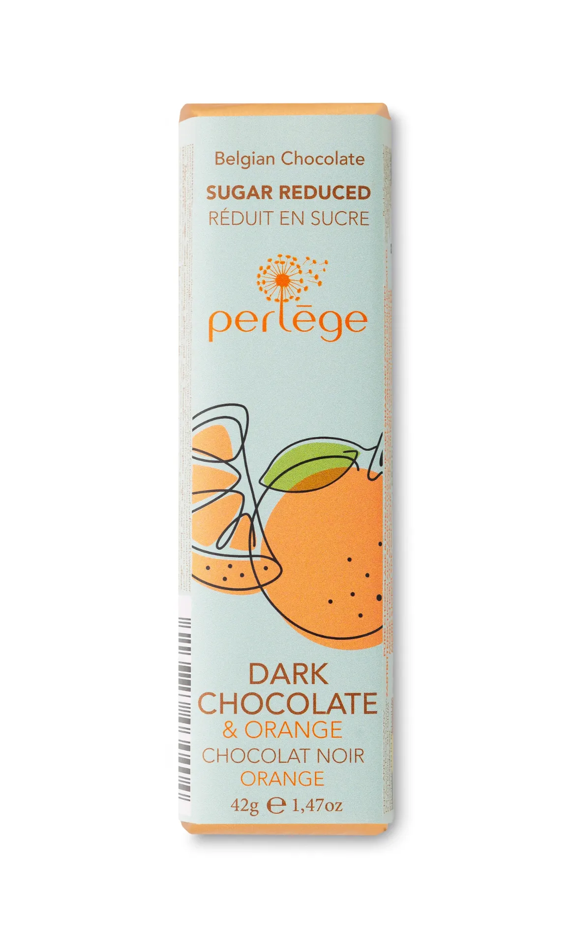 [PER/3203] PERLEGE BARRE NOIR ORANGE 15X42GR